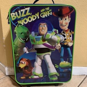 Kids Disney Toy Story Buzz and Woody Suitcase